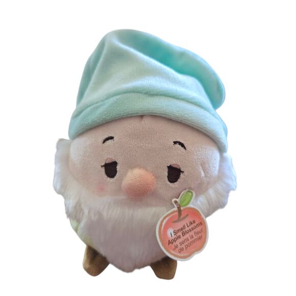 Disney Store Ufufy Sleepy Dwarf Snow White 7 Dwarves Stuffed Animal Plush Toy - Picture 1 of 7